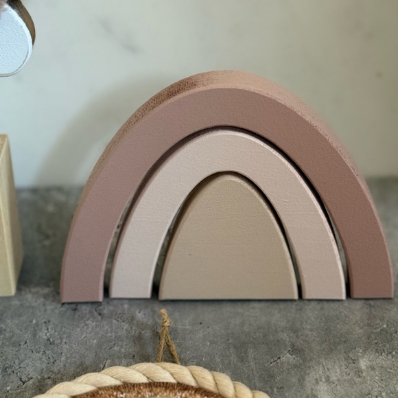 Nursery Decor Bundle - Nuetrals & Pinks - Picture 2 of 6